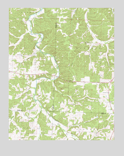 Branch, MO USGS Topographic Map