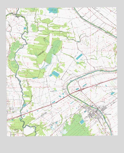 Breaux Bridge, LA USGS Topographic Map