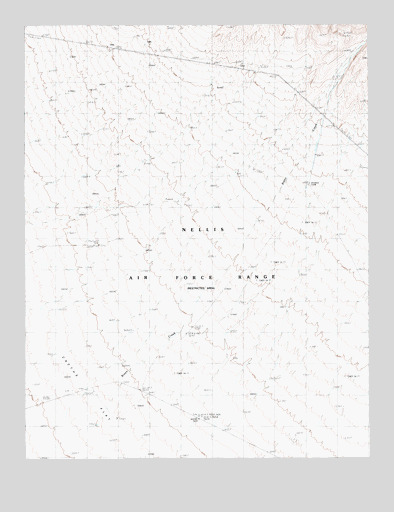 Breen Creek, NV USGS Topographic Map