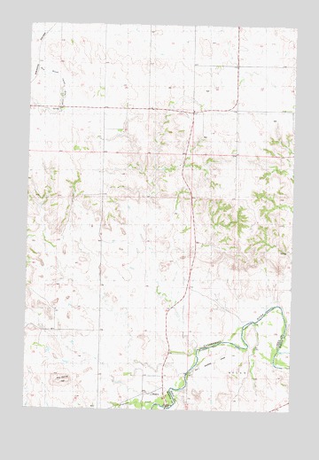 Breien, ND USGS Topographic Map