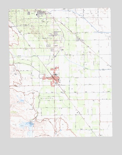 Brentwood, CA USGS Topographic Map