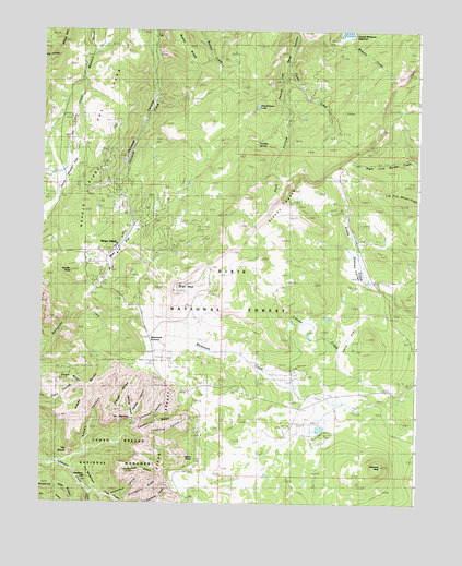 Brian Head, UT USGS Topographic Map