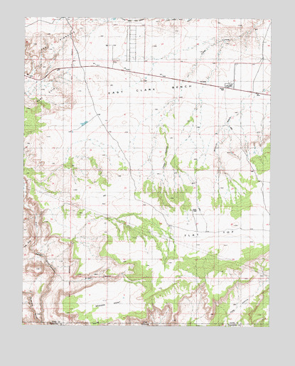 Bridger Point, UT USGS Topographic Map