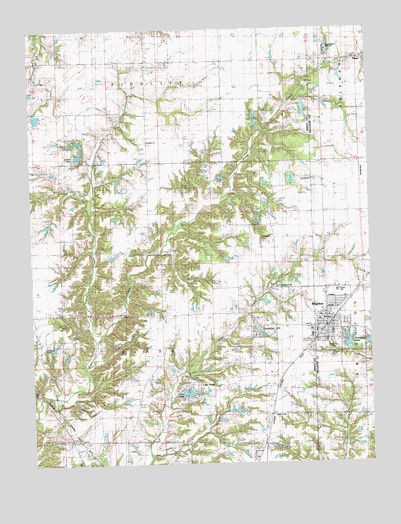 Brighton, IL USGS Topographic Map