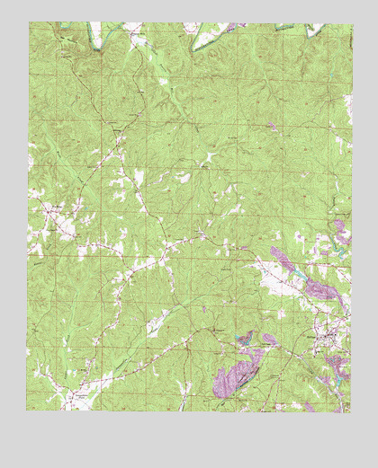 Brilliant, AL USGS Topographic Map