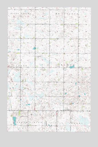 Brinsmade SW, ND USGS Topographic Map