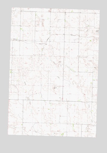 Brisbane, ND USGS Topographic Map