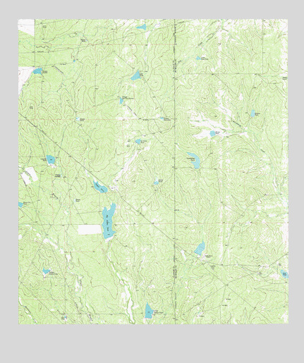 Briscoe Ranch, TX USGS Topographic Map