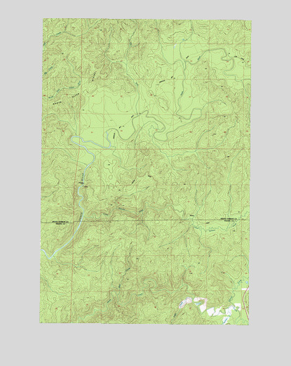 Aberdeen SE, WA USGS Topographic Map