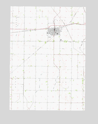 Britt, IA USGS Topographic Map