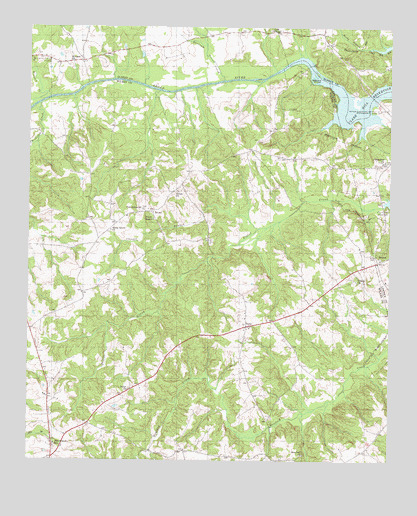 Broad, GA USGS Topographic Map