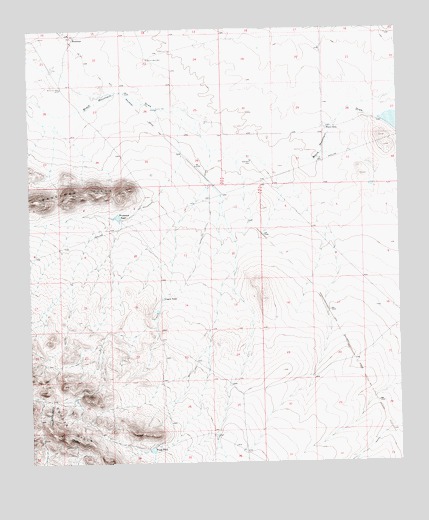 Brockman, NM USGS Topographic Map