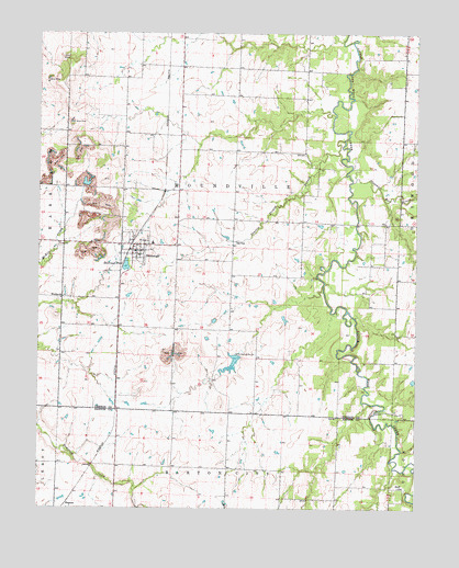 Bronaugh, MO USGS Topographic Map