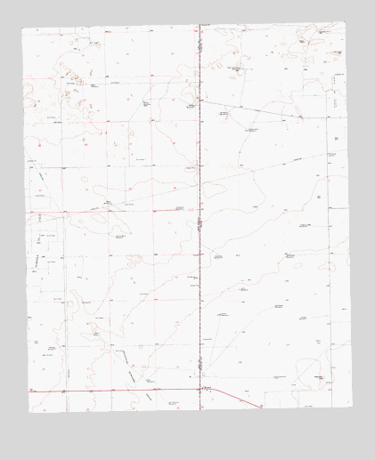 Bronco, TX USGS Topographic Map