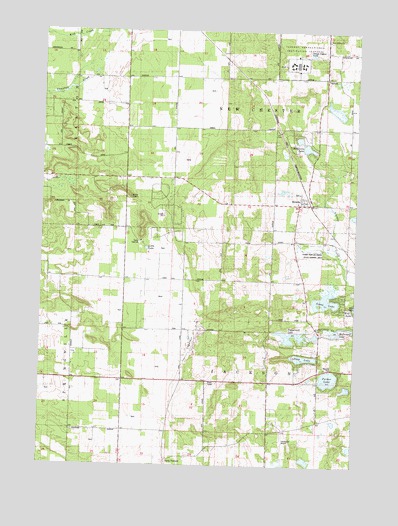 Brooks, WI USGS Topographic Map