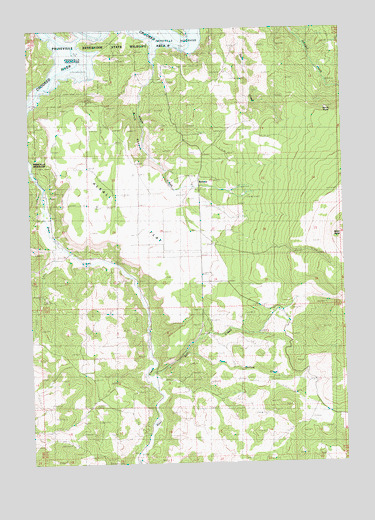 Alkali Flat, OR USGS Topographic Map