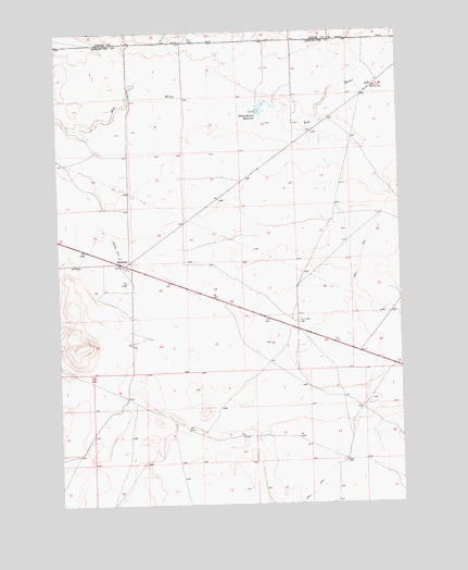 Brothers, OR USGS Topographic Map