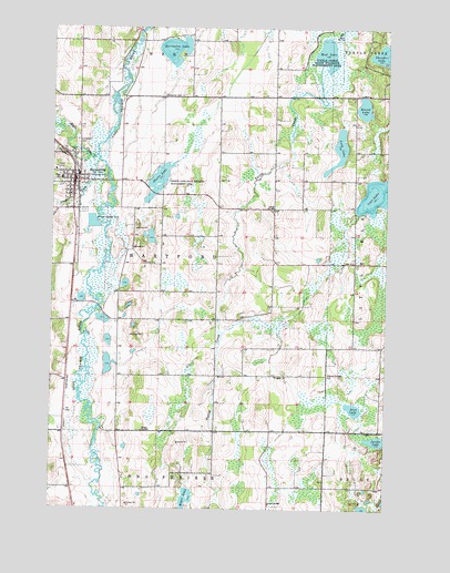 Browerville, MN USGS Topographic Map