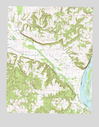 Brownfield, IL USGS Topographic Map