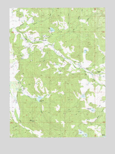 Brownsboro, OR USGS Topographic Map