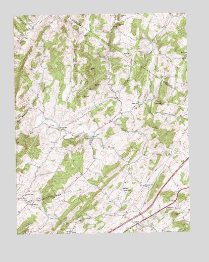 Brownsburg, VA USGS Topographic Map