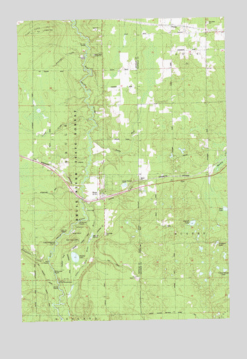 Brule, WI USGS Topographic Map
