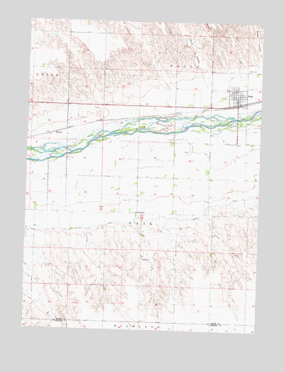 Brule, NE USGS Topographic Map