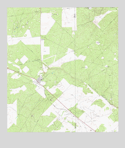 Bruni, TX USGS Topographic Map