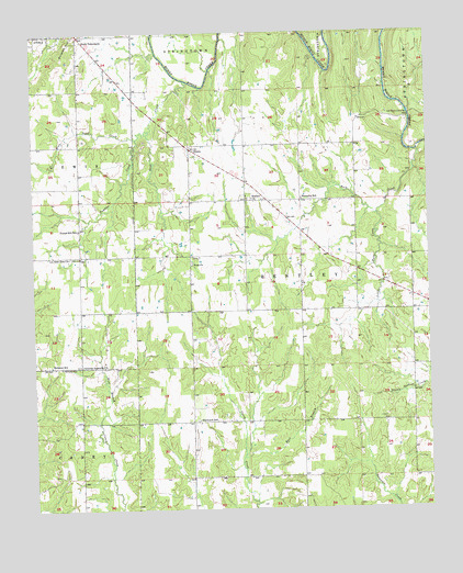 Bruno, OK USGS Topographic Map