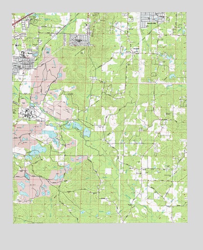 Bryant, AR USGS Topographic Map