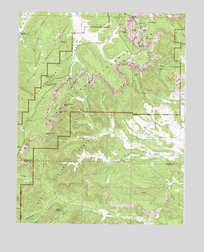 Bryce Point, UT USGS Topographic Map