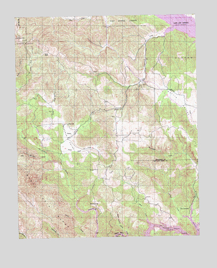 Bryson, CA USGS Topographic Map