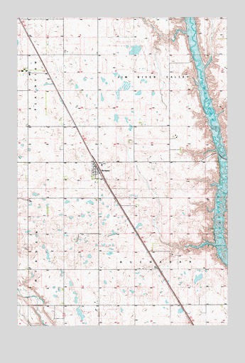 Buchanan, ND USGS Topographic Map