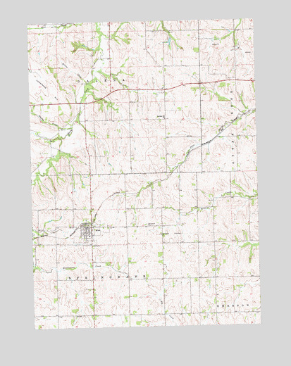 Allen, NE USGS Topographic Map