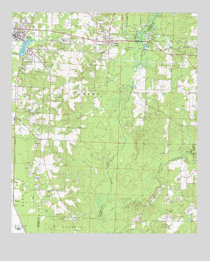 Buckner, AR USGS Topographic Map