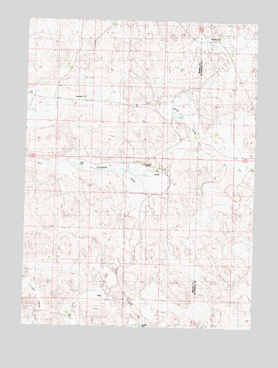 Bucktail, NE USGS Topographic Map