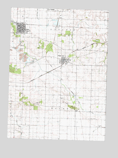 Buda, IL USGS Topographic Map
