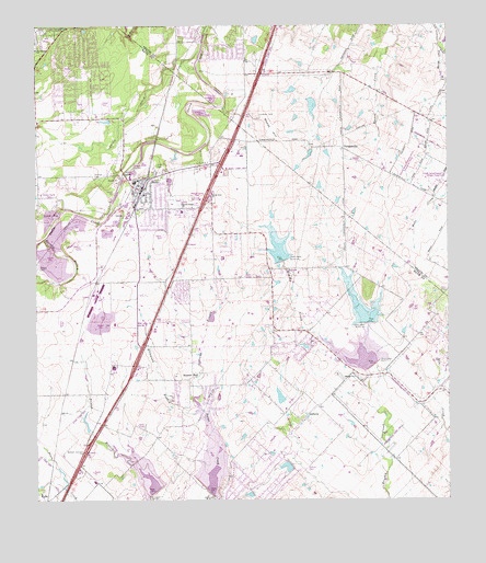 Buda, TX USGS Topographic Map