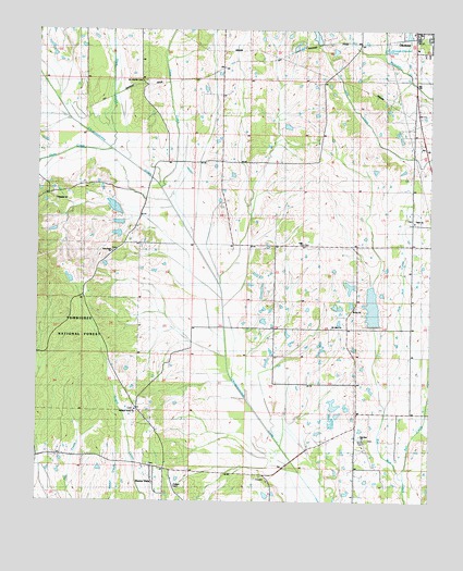 Buena Vista, MS USGS Topographic Map