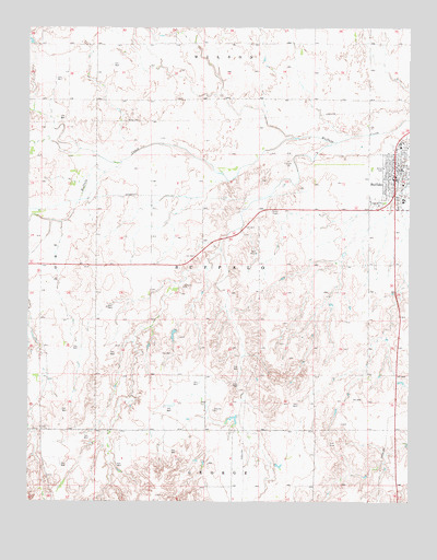 Buffalo, OK USGS Topographic Map