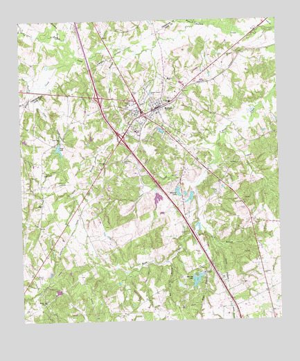 Buffalo, TX USGS Topographic Map