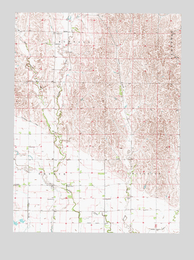 Buffalo, NE USGS Topographic Map