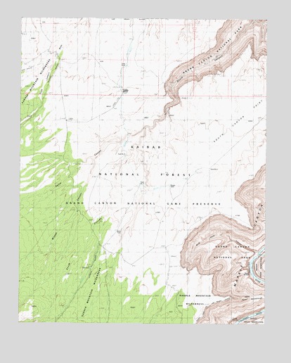 Buffalo Ranch, AZ USGS Topographic Map