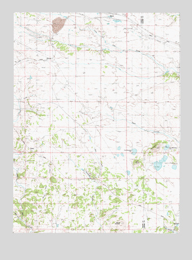Buford, WY USGS Topographic Map