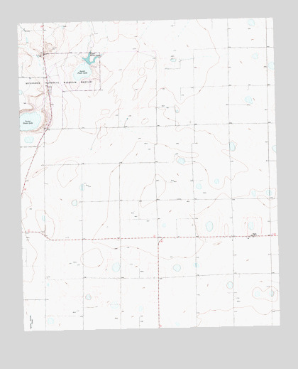 Bula, TX USGS Topographic Map