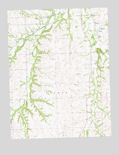Allendorph, KS USGS Topographic Map