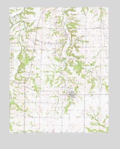 Bunceton, MO USGS Topographic Map