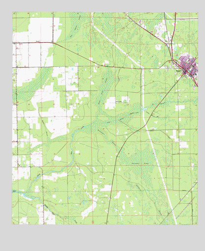 Bunnell, FL USGS Topographic Map