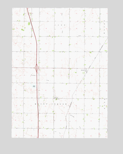 Burchinal, IA USGS Topographic Map