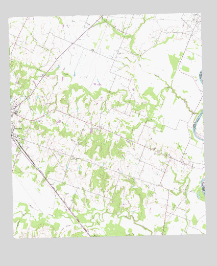 Burleigh, TX USGS Topographic Map